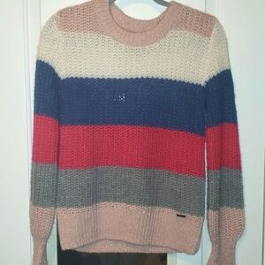 💜Abercrombie & Fitch💜 color block sweater